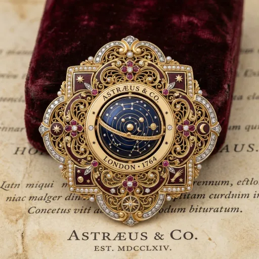 Celestial Globe Brooch